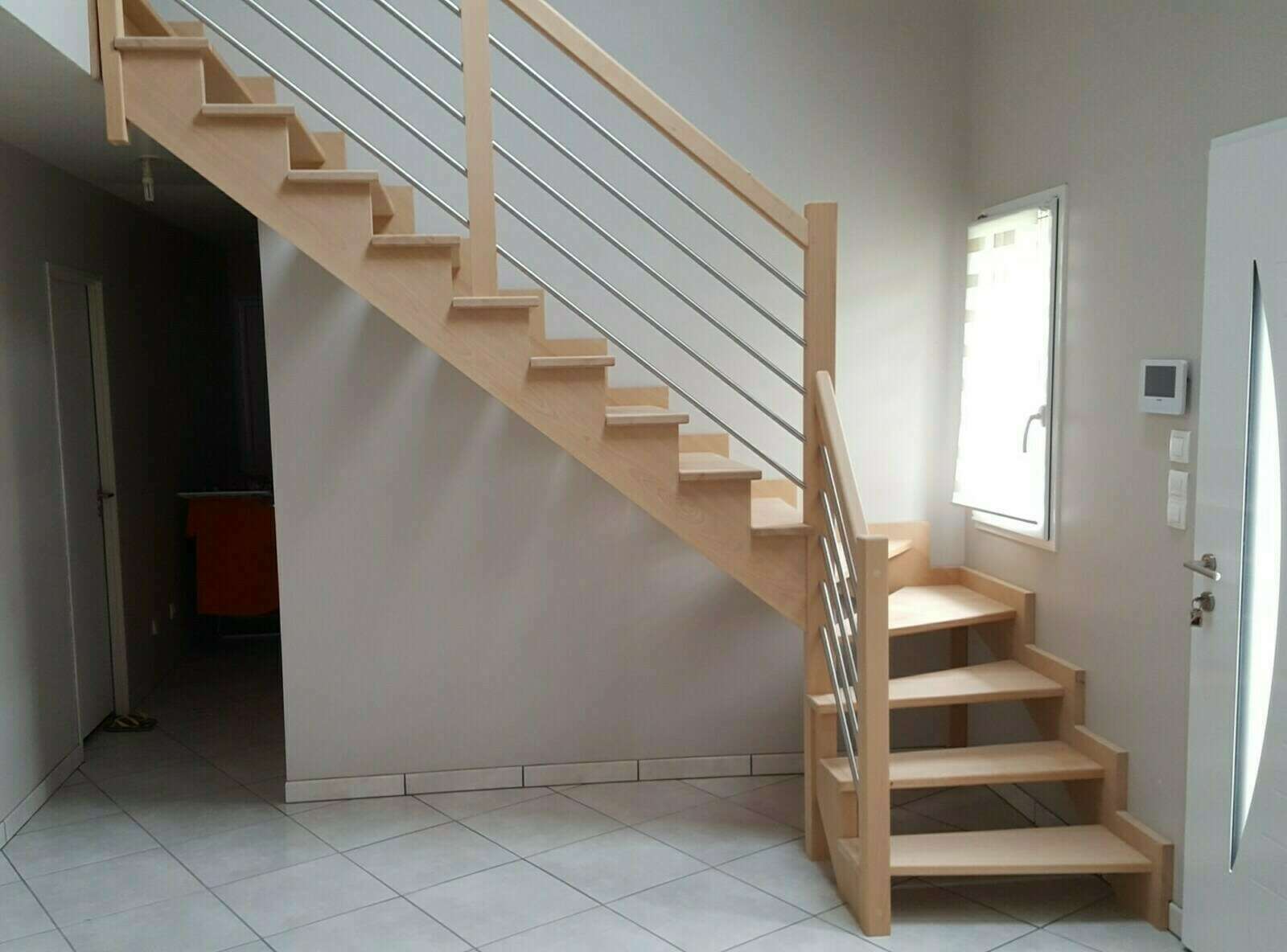 L’escalier quart tournant : le plus courant